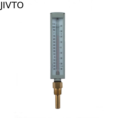 औद्योगिक पारा 100 एमएम 40 सी औद्योगिक ग्लास थर्मामीटर 3/4 '' एनपीटी